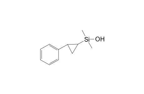 trans-1-[Hydroxy(dimethyl)silyl]-2-phenylcyclopropane