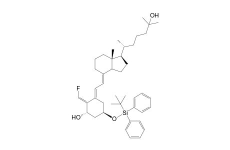 (10E)-19-Fluoro-1.alpha.,25-dihydroxyvitamin D3 1-tert-butyldiphenylsilyl Ether