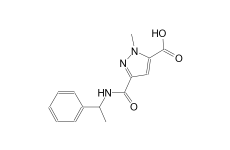1-methyl-3-{[(1-phenylethyl)amino]carbonyl}-1H-pyrazole-5-carboxylic acid