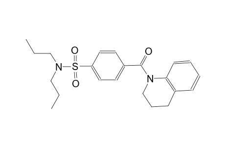 4-(3,4-Dihydro-1(2H)-quinolinylcarbonyl)-N,N-dipropylbenzenesulfonamide