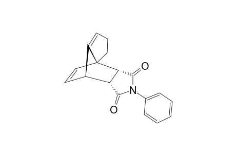 4-PHENYL-4-AZA-TETRACYCLO-[5.4.2.0(1,8).0(2,6)]-TRIDECA-8,12-DIEN-3,5-DIONE