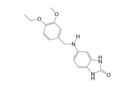 2H-benzimidazol-2-one, 5-[[(4-ethoxy-3-methoxyphenyl)methyl]amino]-1,3-dihydro-