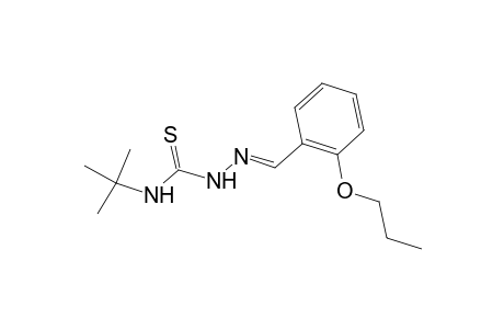 2-Propoxybenzaldehyde N-(tert-butyl)thiosemicarbazone