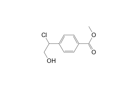 Methyl 4-( 1'-chloro-2'-hydroxyethyl)benzoate