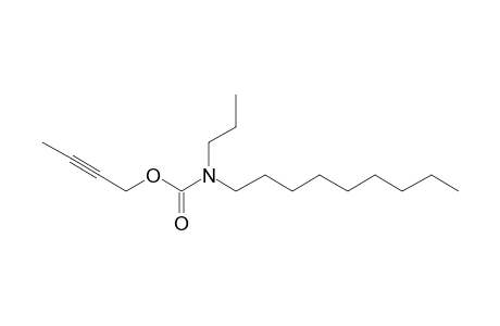 Carbonic acid, monoamide, N-propyl-N-nonyl-, but-2-yn-1-yl ester