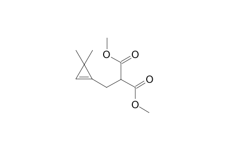 2-[(3,3-dimethyl-1-cyclopropenyl)methyl]propanedioic acid dimethyl ester