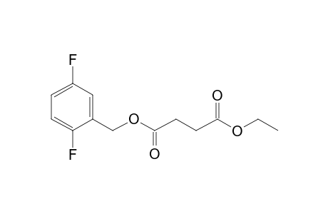 Succinic acid, 2,5-difluorobenzyl ethyl ester