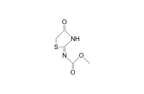 2-(Methoxy-carbonylimino)-4-thiazolidinone