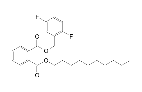 Phthalic acid, decyl 2,5-difluorobenzyl ester