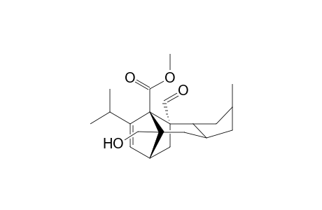 Methyl 19-hydroxy-17-oxosordaric -1-en-18-oate