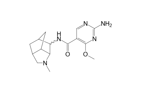 2-amino-4-methoxy-N-(1-methyloctahydro-3,5-methanoyclopenta[b]pyrrol-6-yl)-5-pyrimidinecarboxamide