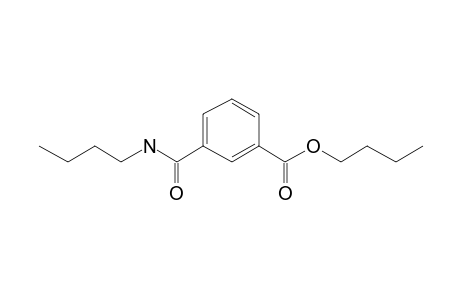 Isophthalic acid, monoamide, N-butyl-, butyl ester