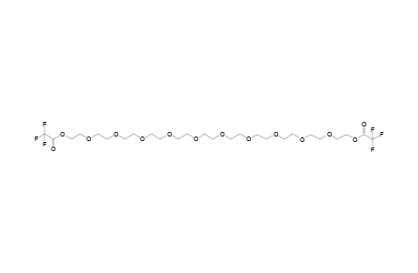 2-[2-[2-[2-[2-[2-[2-[2-[2-[2-[2-(2,2,2-Trifluoroacetyl)oxyethoxy]ethoxy]ethoxy]ethoxy]ethoxy]ethoxy]ethoxy]ethoxy]ethoxy]ethoxy]ethyl 2,2,2-trifluoroacetate