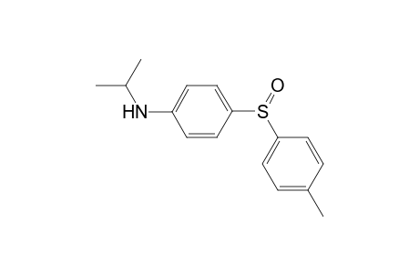 N-Isopropyl-4-(p-tolylsulfinyl)aniline