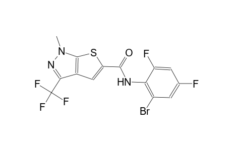 N-(2-bromo-4,6-difluorophenyl)-1-methyl-3-(trifluoromethyl)-1H-thieno[2,3-c]pyrazole-5-carboxamide