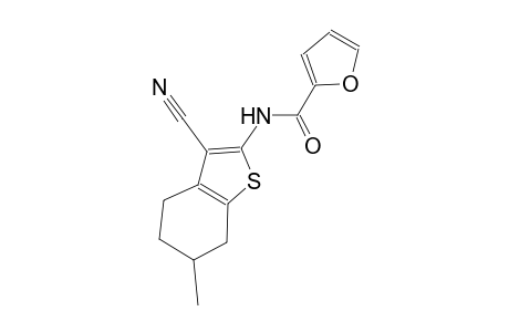 N-(3-cyano-6-methyl-4,5,6,7-tetrahydro-1-benzothien-2-yl)-2-furamide
