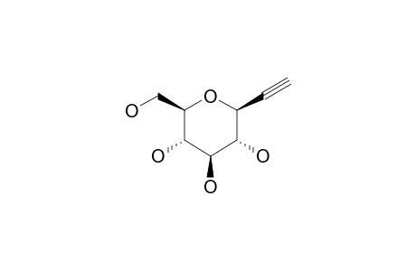 (2S,3R,4R,5S,6R)-2-ethynyl-6-methylol-tetrahydropyran-3,4,5-triol