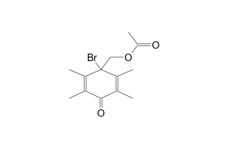 4-BROMO-4-ACETOXYMETHYL-2,3,5,6-TETRAMETHYLCYCLOHEXADIEN-2,5-ONE