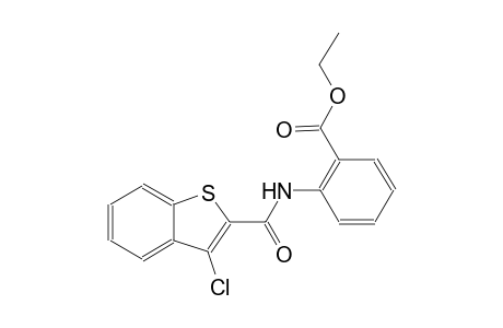 ethyl 2-{[(3-chloro-1-benzothien-2-yl)carbonyl]amino}benzoate