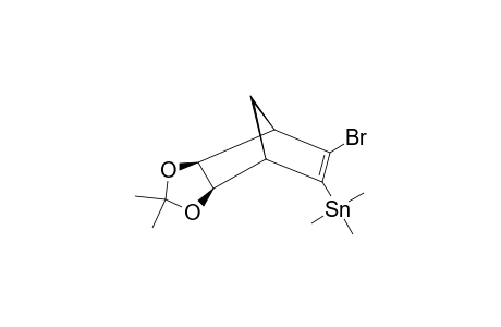 8-BROMO-9-TRIMETHYLSTANNYL-EXO-4,4-DIMETHYL-3,5-DIOXATRICYCLO-[5.2.1.0(2,6)]-DEC-8-ENE