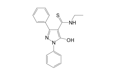 N-Ethyl-5-hydroxy-1,3-diphenyl-1H-pyrazole-4-carbothioamide