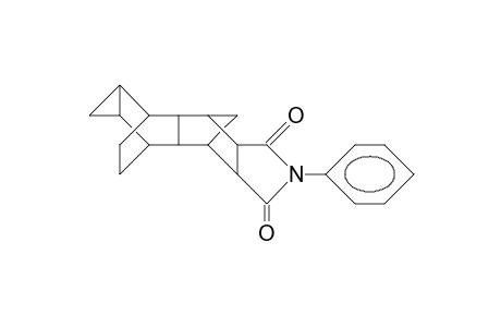 6-Phenyl-6-aza-5,7-dioxo-hexacyclo(9.3.2.1/3,9/.0/2,10/.0/4,8/.0/12,14/)tetradecane