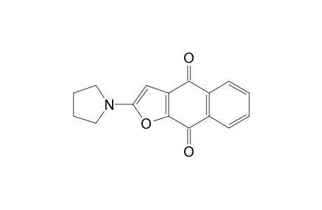 2-(1-pyrrolidinyl)benzo[f]benzofuran-4,9-dione