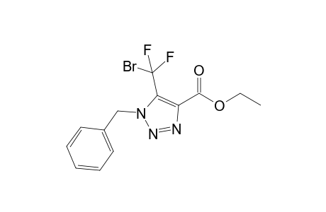 5-Bromodifluoromethyl-1-benzyl-1H-1,2,3-triazole-4-carboxylic acid ethyl ester