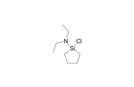 1-chloro-1- (diethylamino) -1-silacyclopentane