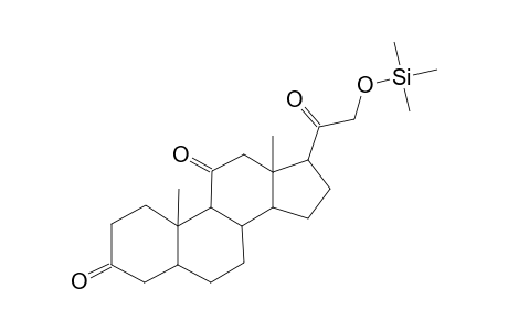 21-(Trimethylsilyl)oxy-5.beta.-pregnane-3,11,20-trione