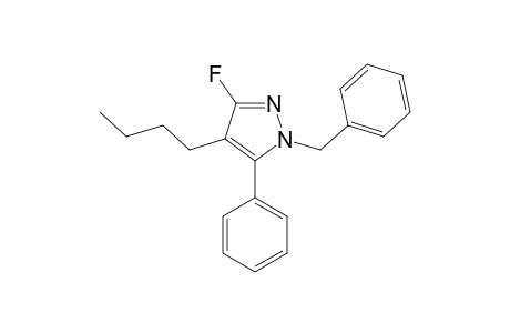 1-Benzyl-4-butyl-3-fluoro-5-phenylpyrazole