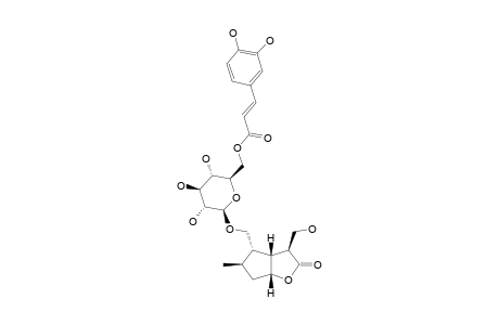 GELSEMIOL-6'-TRANS-CAFFEOYL-1-GLUCOPYRANOSIDE