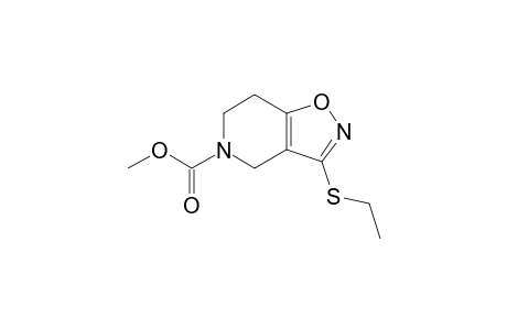 Methyl 3-(ethylthio)-4,5,6,7-tetrahydroisoxazolo[4,5-c]pyridine-5-carboxylate
