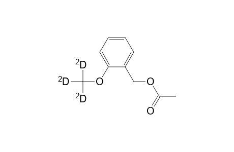 Benzenemethanol, 2-(methoxy-D3)-, acetate