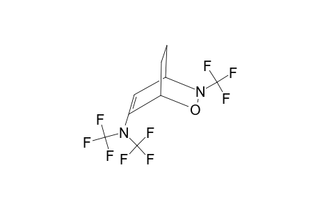 3-TRIFLUOROMETHYL-6-N,N-BISTRIFLUOROMETHYLAMINO-2-OXA-3-AZABICYCLO-[2.2.2]-OCT-5-ENE