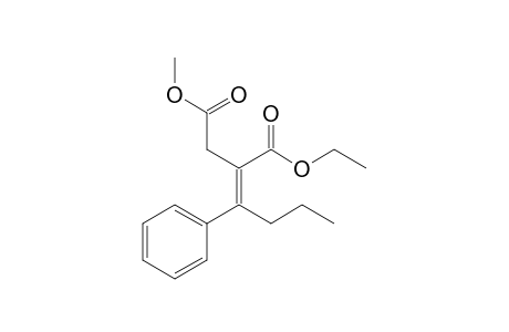 (2E)-2-(1-phenylbutylidene)butanedioic acid O1-ethyl ester O4-methyl ester