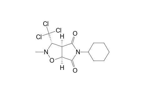 (3S)-3-(TRICHLOROMETHYL)-5-CYCLOHEXYL-DIHYDRO-2-METHYL-2H-PYRROLO-[3,4-D]-ISOXAZOLE-4,6(5H,6A-H)-DIONE