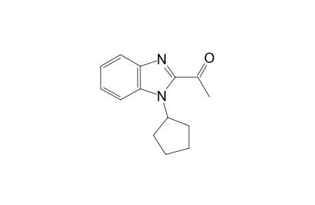 1-(1-Cyclopentyl-1H-benzo[d]imidazol-2-yl)ethan-1-one