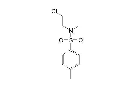 p-Toluenesulfonamide, N-(2-chloroethyl)-N-methyl-