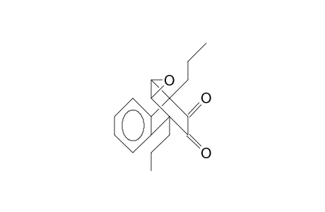 syn-9,10-Epoxy-1,4-dihydro-1,4-dipropyl-1,4-ethano-naphtalene-2,3-dione