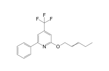 2-pent-2-enoxy-6-phenyl-4-(trifluoromethyl)pyridine