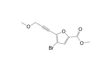 4-Bromo-5-(3-methoxyprop-1-ynyl)-2-furancarboxylic acid methyl ester