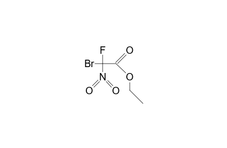 Bromo-fluoro-nitro-acetic acid, ethyl ester