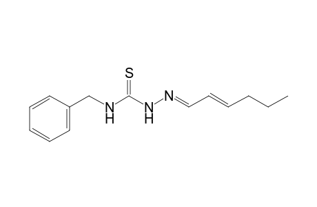 N-Benzyl-2-(E)-hex-2-enylidenehydrazinecarbothioamide