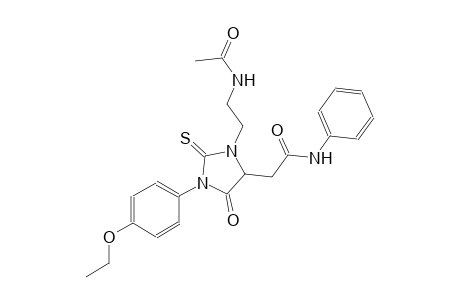 4-imidazolidineacetamide, 3-[2-(acetylamino)ethyl]-1-(4-ethoxyphenyl)-5-oxo-N-phenyl-2-thioxo-
