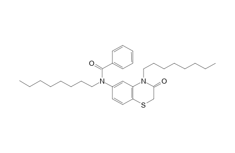 6-Benzoyloctylamino-4-octyl-2H-1,4-benzothiazin-3-one