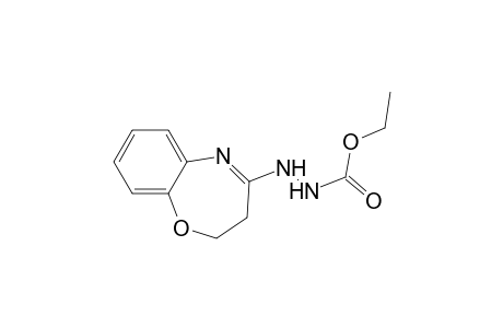 Ethyl 2-(2,3-dihydro-1,5-benzoxazepin-4-yl)hydrazinecarboxylate