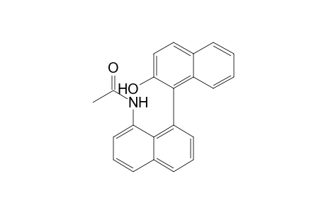 N-[8-(2-hydroxy-1-naphthalenyl)-1-naphthalenyl]acetamide