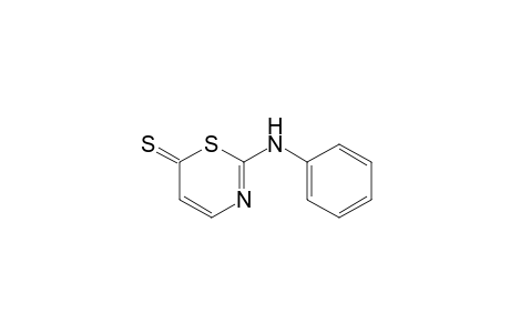 2-N-Phenylamino-6H-1,3-thiazine-6-thione