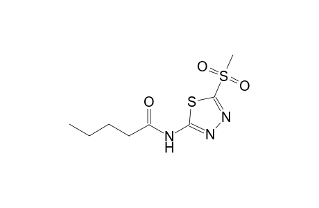 pentanamide, N-[5-(methylsulfonyl)-1,3,4-thiadiazol-2-yl]-